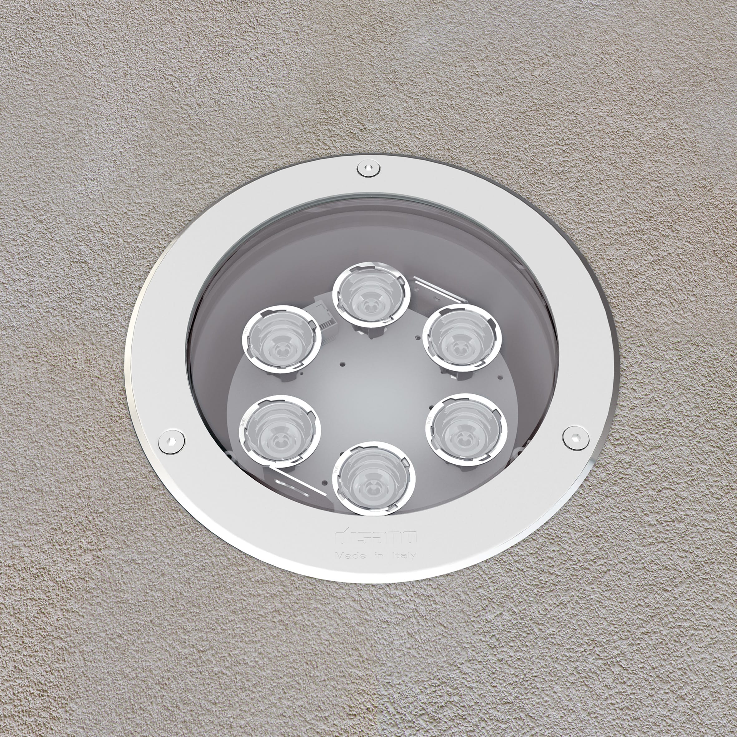 DISANO ILLUMINAZIONE - FLOOR 1689 LED 56W RGBW CLD INOX