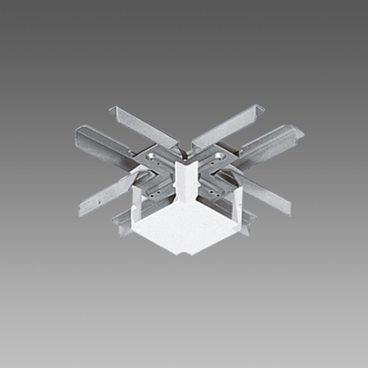 DISANO ILLUMINAZIONE - GIUNTO A X PER CANALE 6025 BIANCO