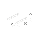 DISANO ILLUMINAZIONE - STAFFA GIUNZIONE 6075 ZINCATA 13291500