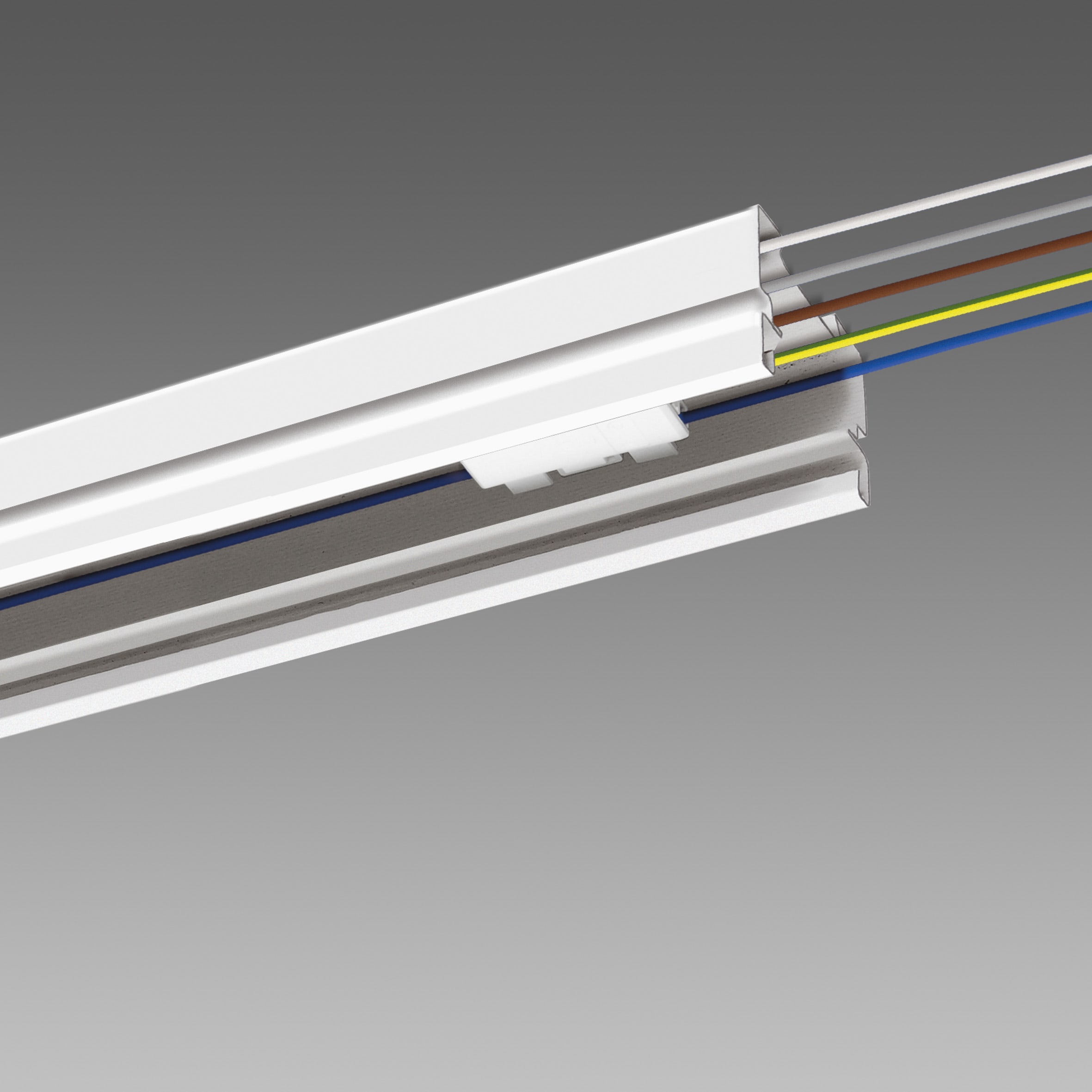 DISANO ILLUMINAZIONE - CANALE ELETTR.5 POLI 6001 L=2842MM BIA
