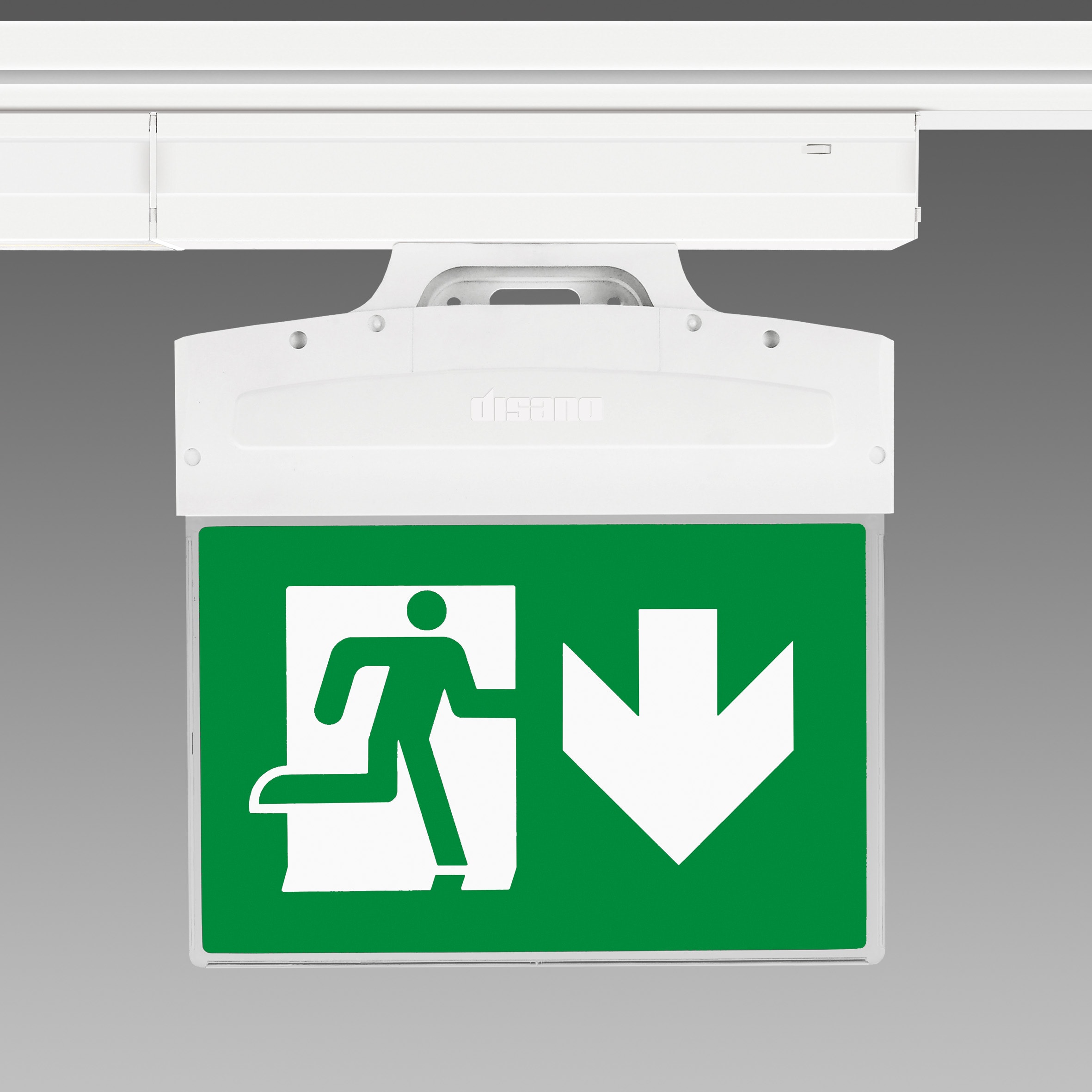 DISANO ILLUMINAZIONE - SAFETY-FLAG S.A.3H 6610 CLD CEM-L GRI