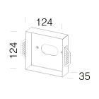 DISANO ILLUMINAZIONE - TELAIO INCASSO POCKET 308 14552100