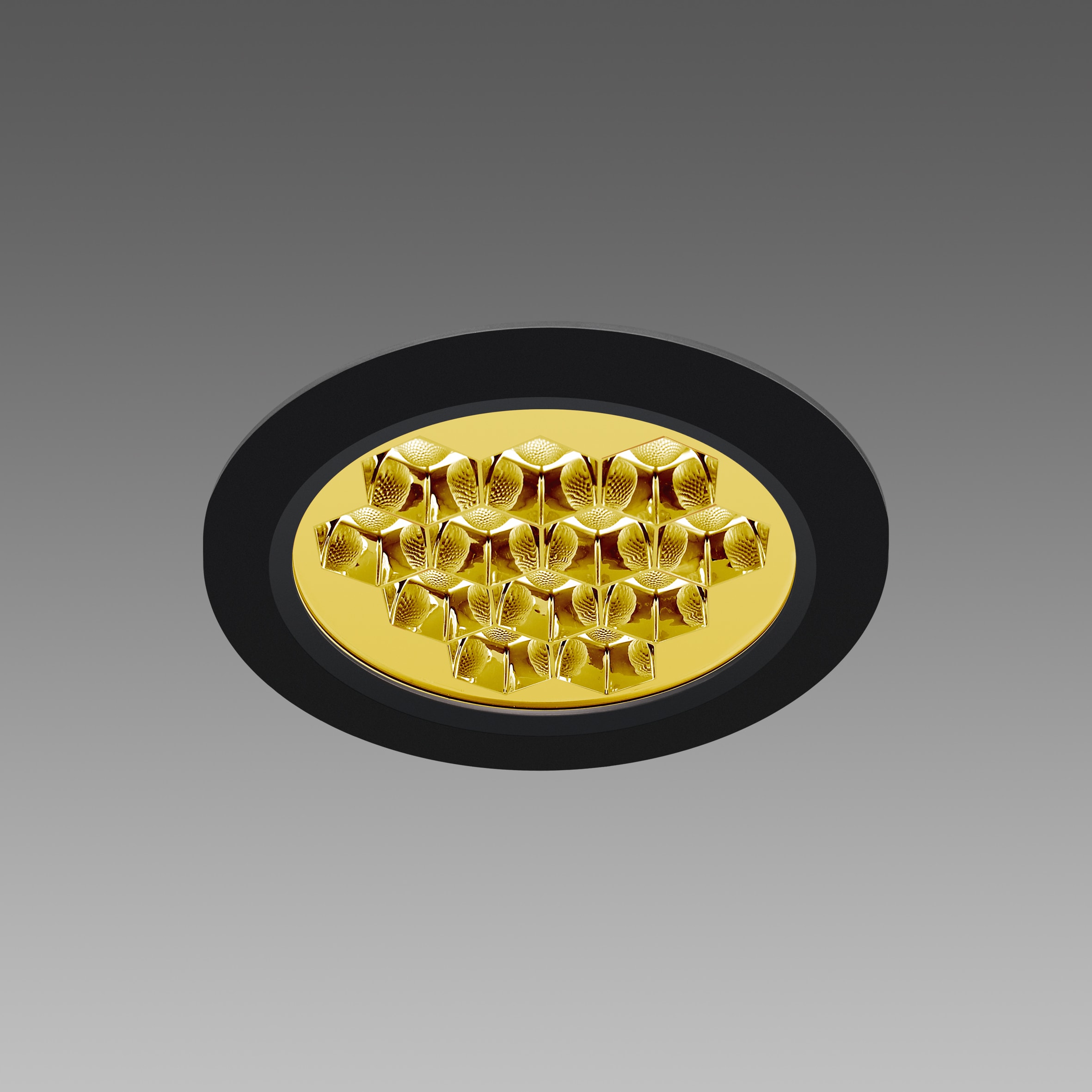 DISANO ILLUMINAZIONE - HEALTH 912 LED 19W CLD ORO NERO