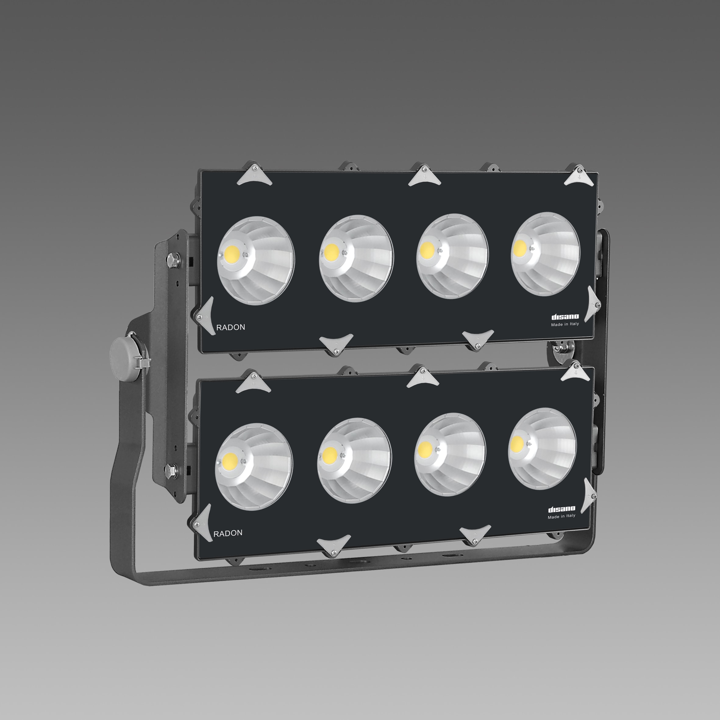 DISANO ILLUMINAZIONE - RADON HE 2153 LED 484W CLD RAL7021 3000K