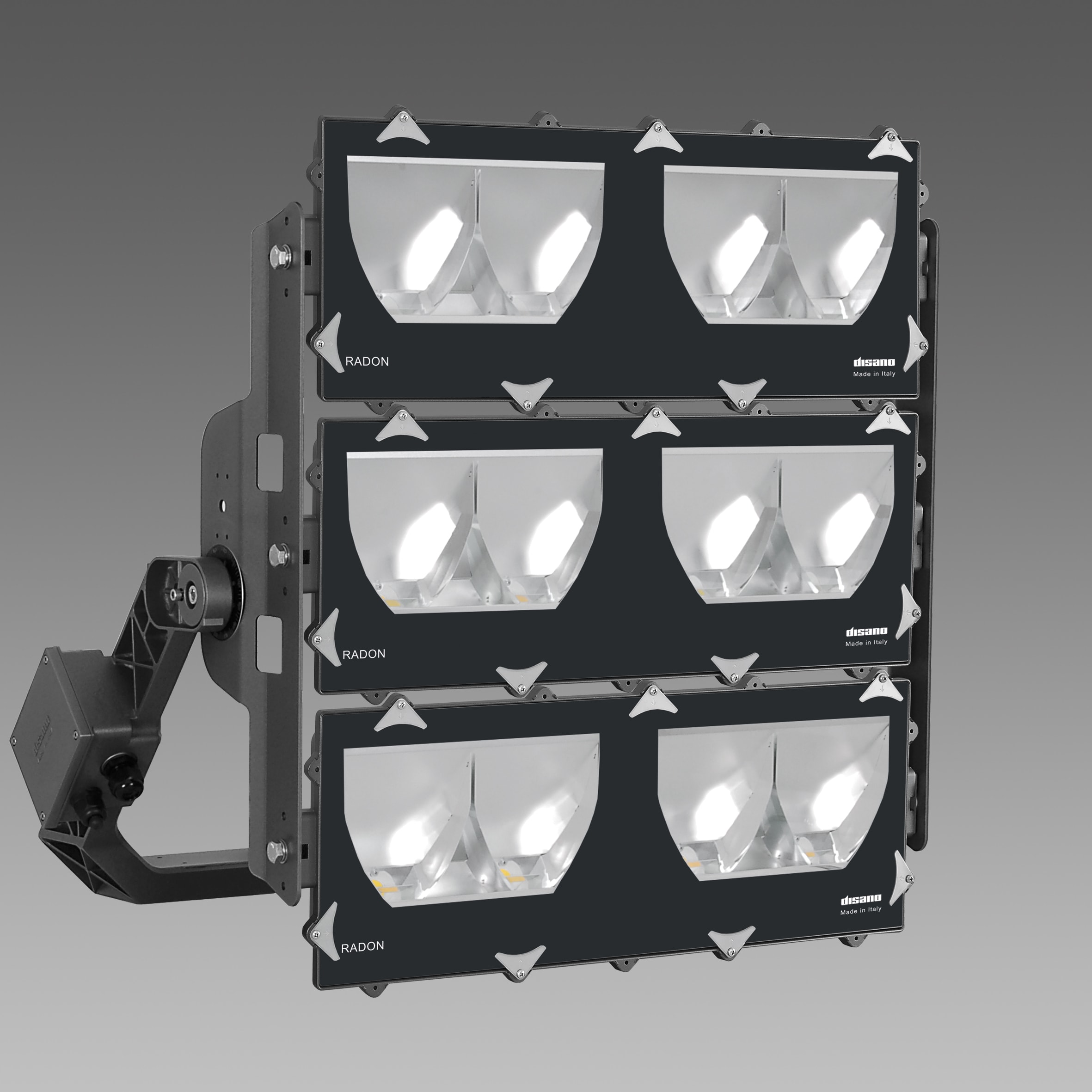 DISANO ILLUMINAZIONE - RADON HP 2168 LED 816W CLD RAL7021 41347000