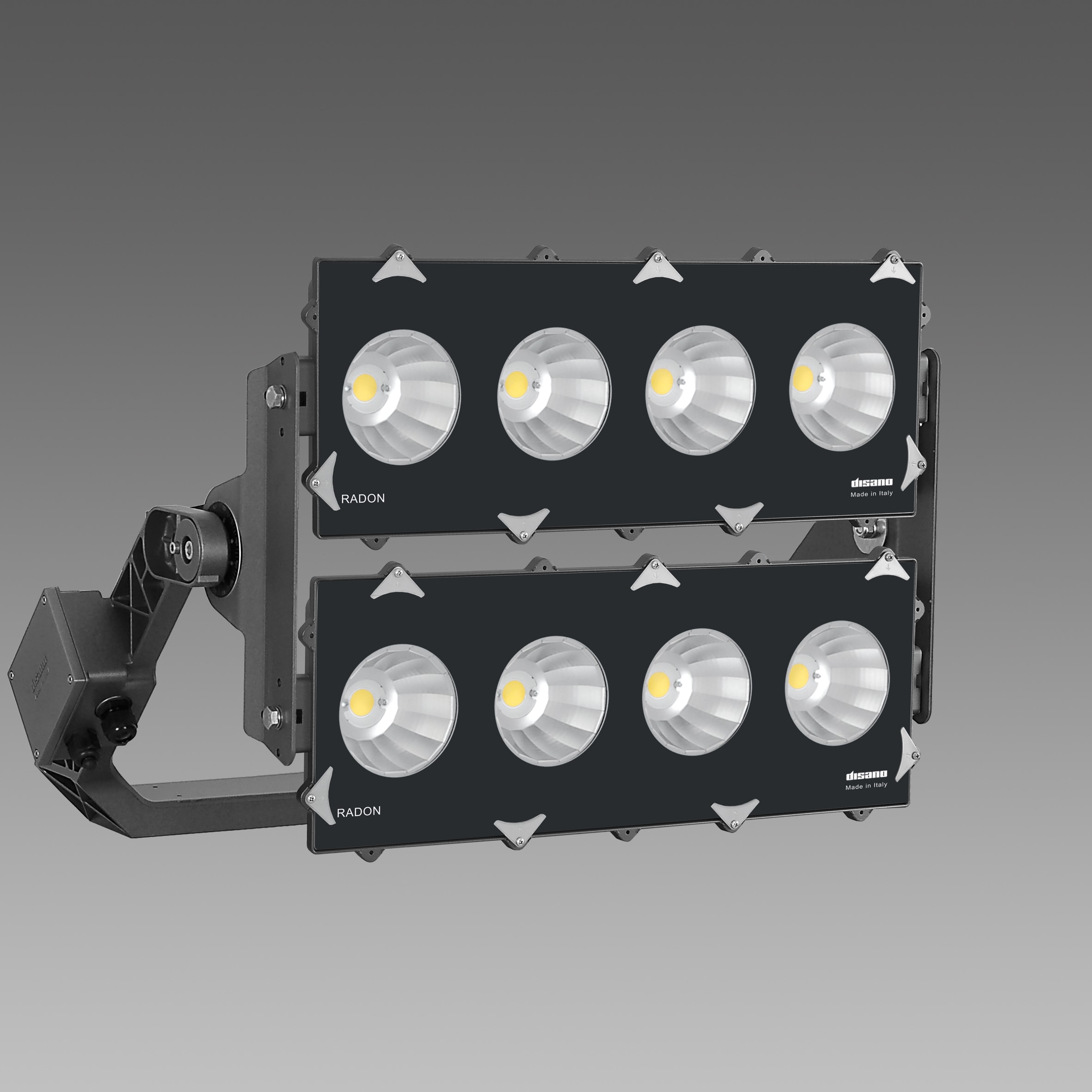 DISANO ILLUMINAZIONE - RADON HP 2158 LED 590W CLD RAL7021 41348000