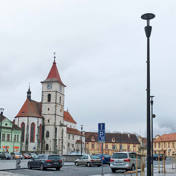 DISANO ILLUMINAZIONE - PALO C BASE 1480 H=7000MM ANTRACITE 42507200