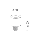 DISANO ILLUMINAZIONE - ATTACCO FILETTATO 304 ZINCATO 42697800