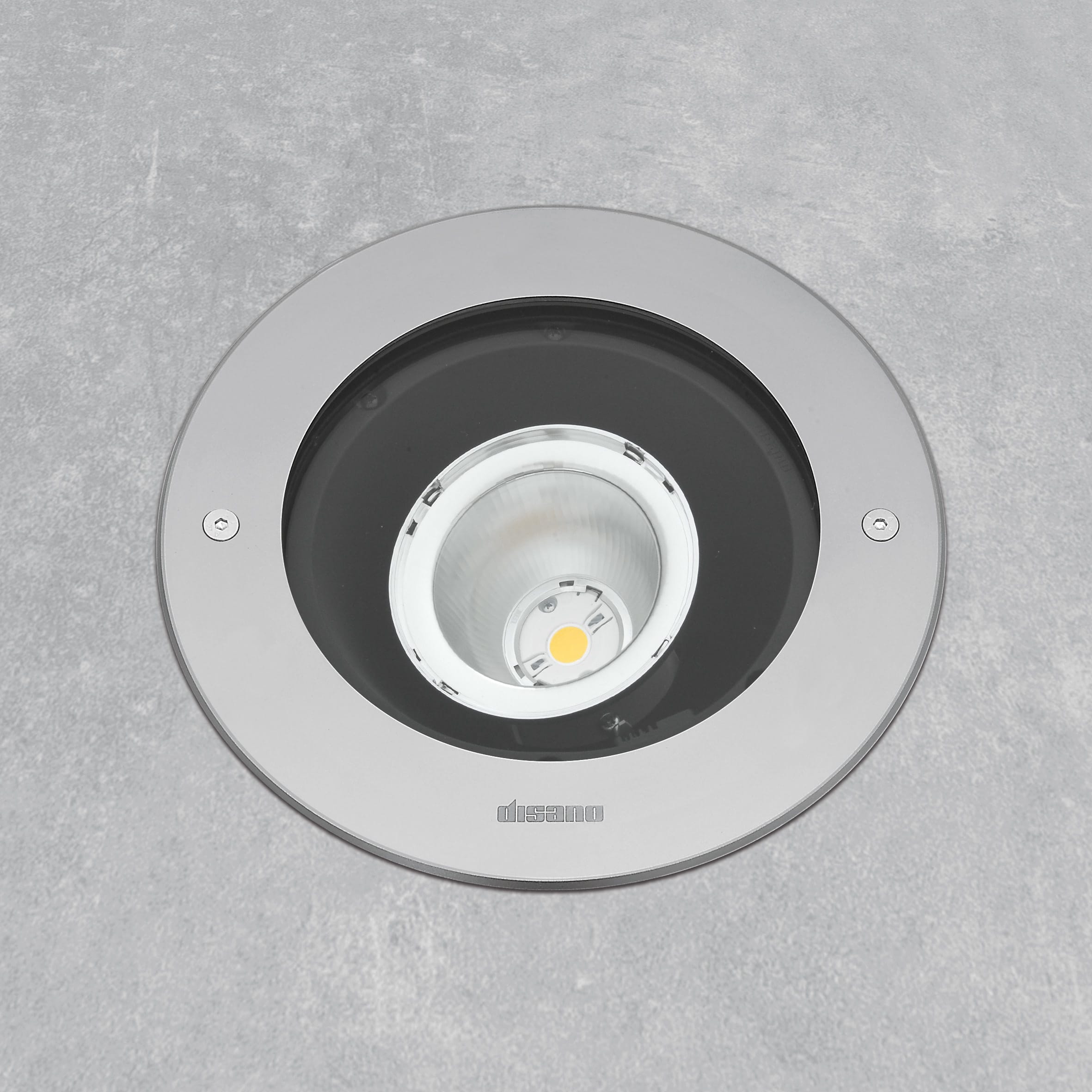 DISANO ILLUMINAZIONE - FLOOR FL 1681 LED 26W CLD INOX LED AMBRA 53041873