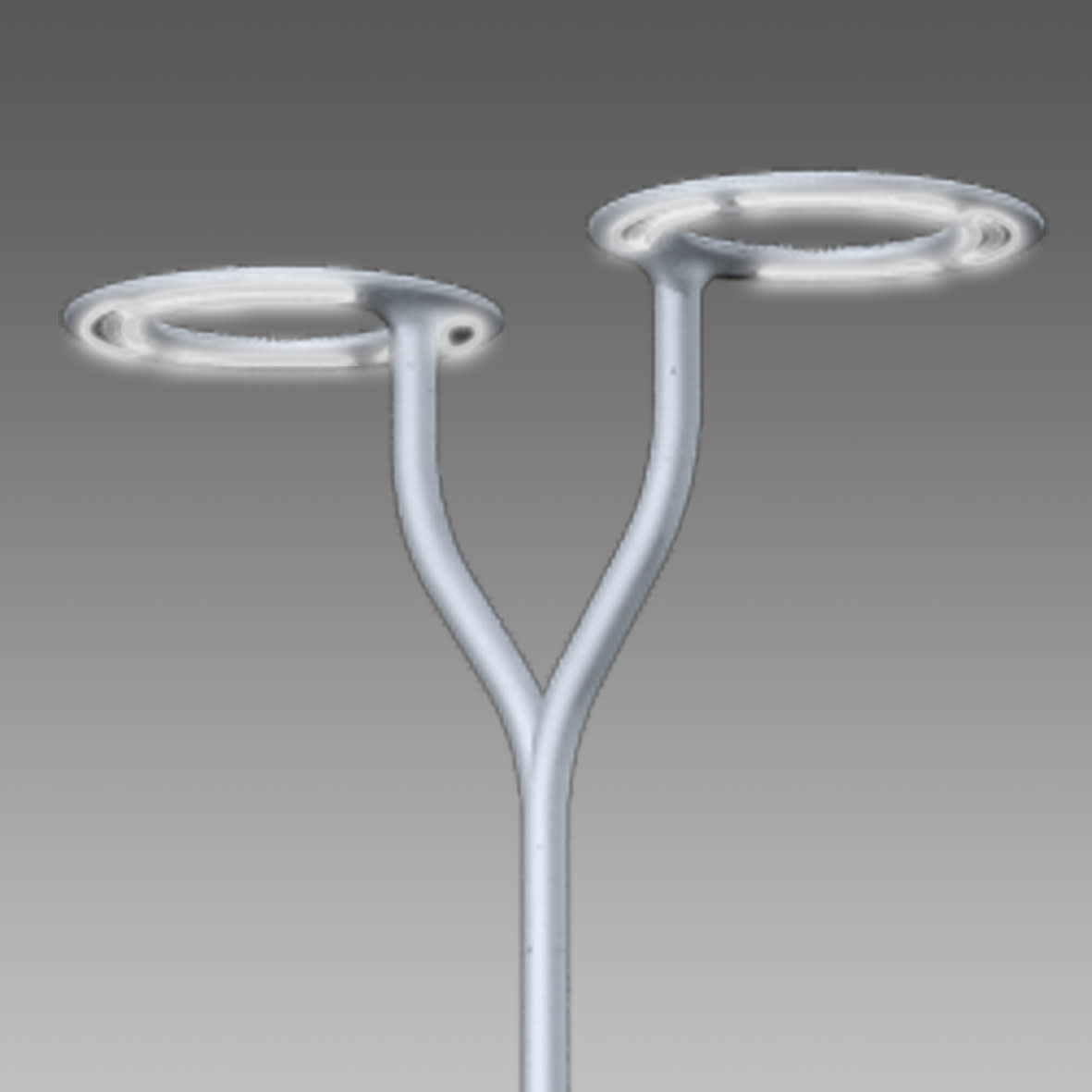 DISANO ILLUMINAZIONE - BRACCIO PER PALO AURA 532 GREY9007 99129200