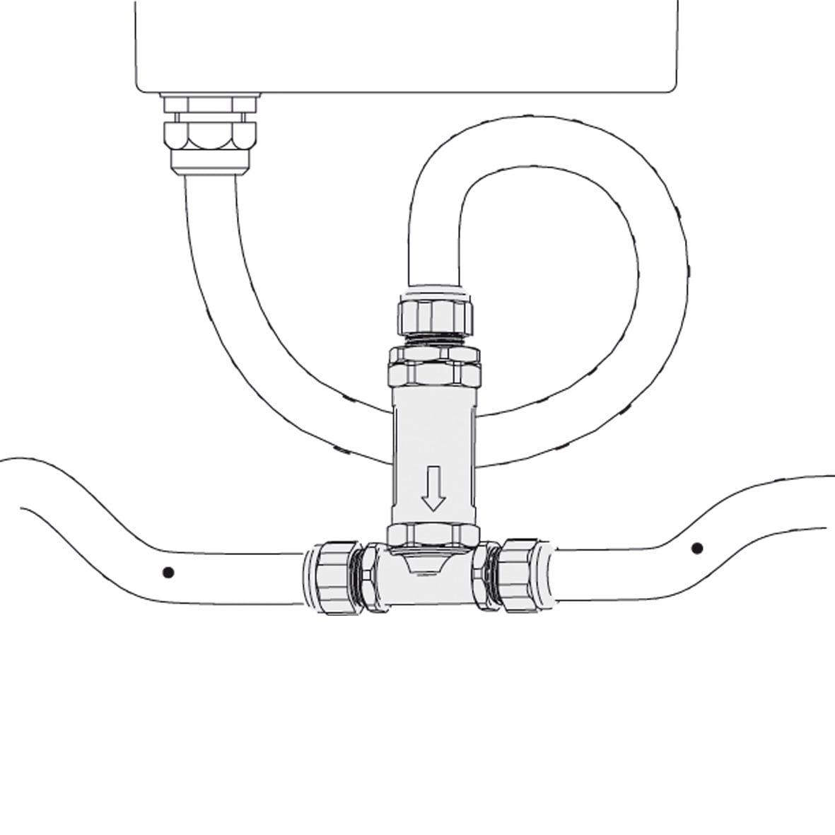 DISANO ILLUMINAZIONE - CONNETTORE PER FILA CONTINUA 399 NERO 99383700
