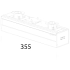 DISANO ILLUMINAZIONE - COPERTURA SEZIONATORE 6624 BIANCO 99403800