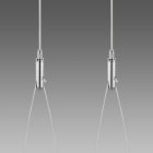 DISANO ILLUMINAZIONE - SOSPENSIONE X PANEL 2520 NICHEL