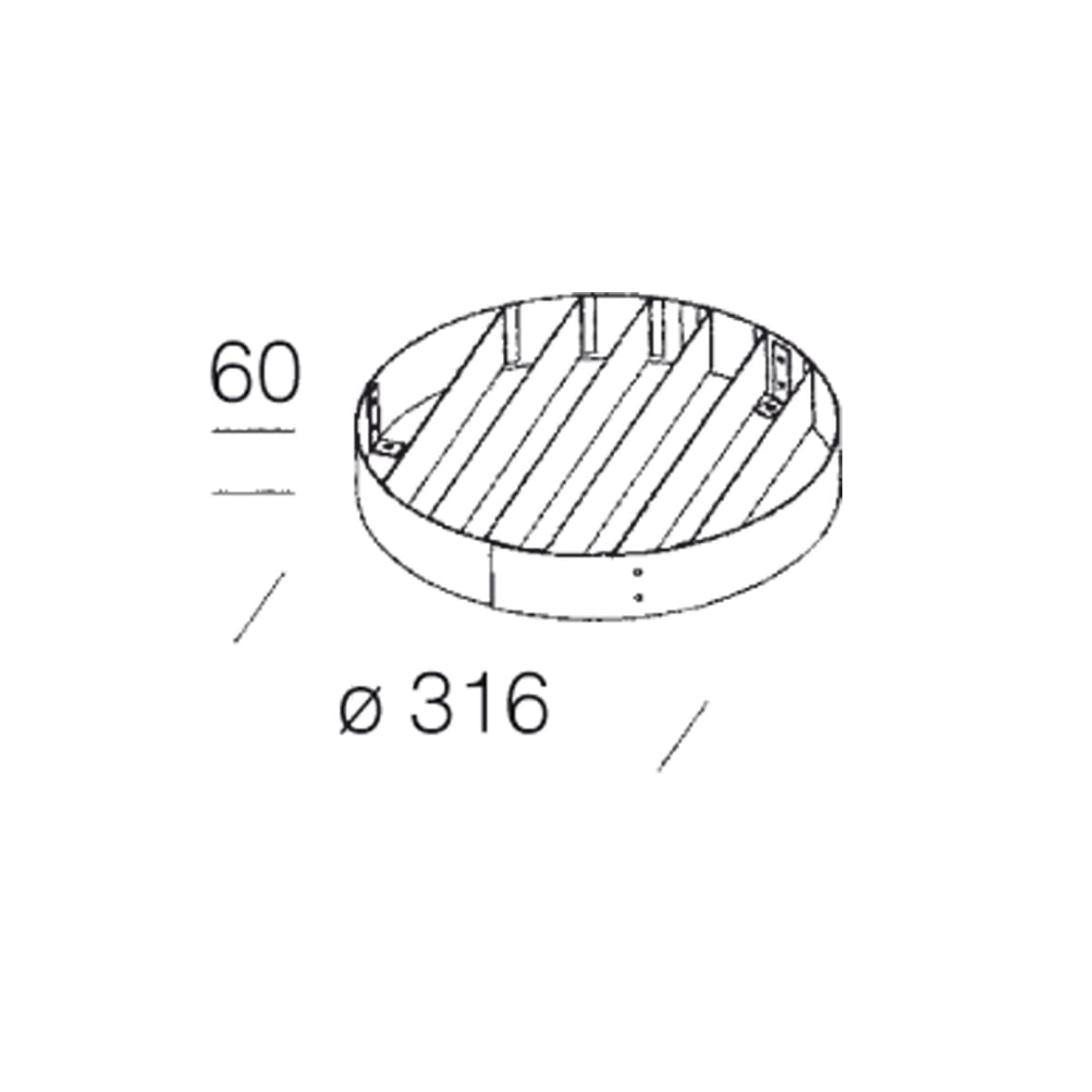 DISANO ILLUMINAZIONE - SCHERMO LAMELLARE FORUM 113