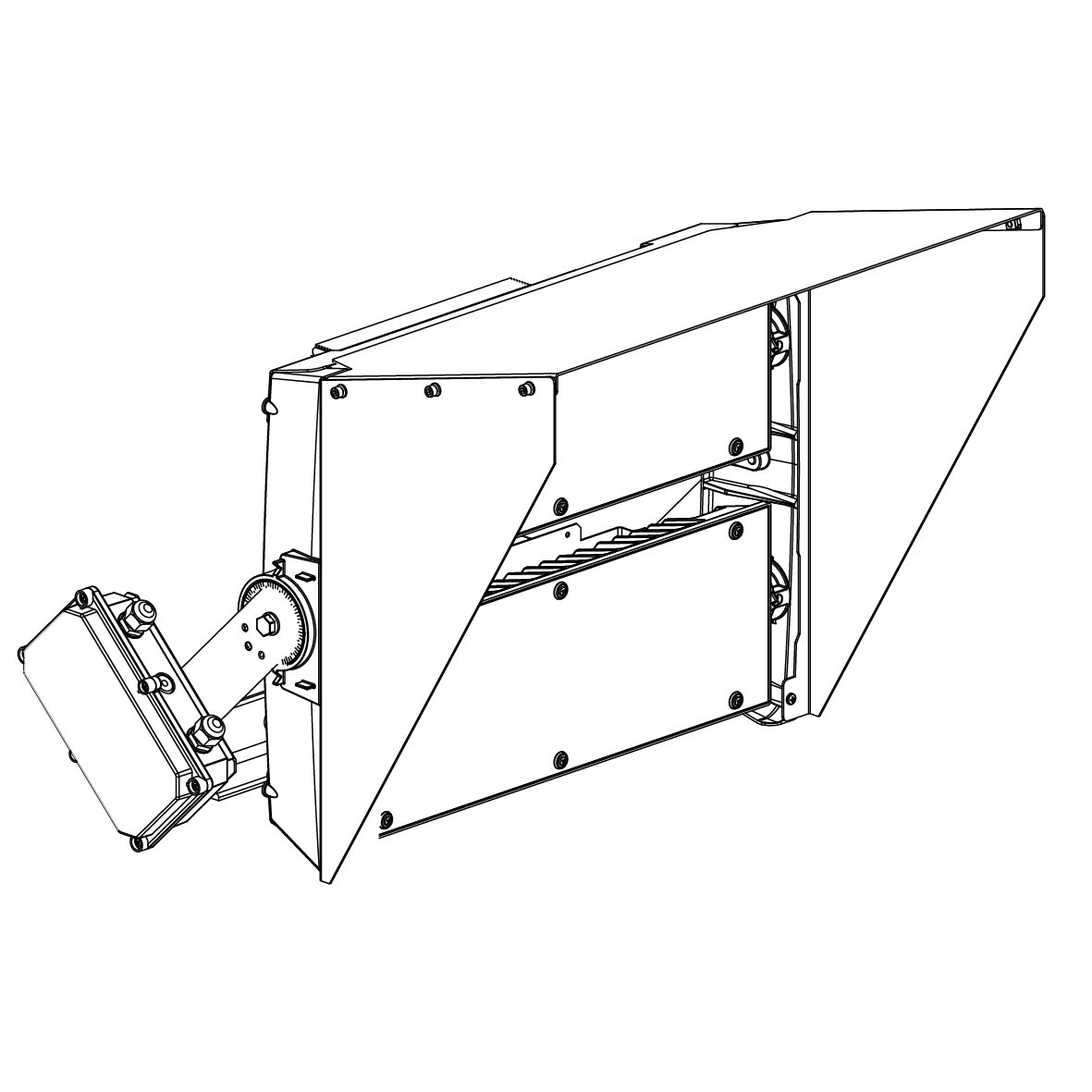 DISANO ILLUMINAZIONE - CONVOGLIATORE FORUM 2MOD. 482 GRAFITE