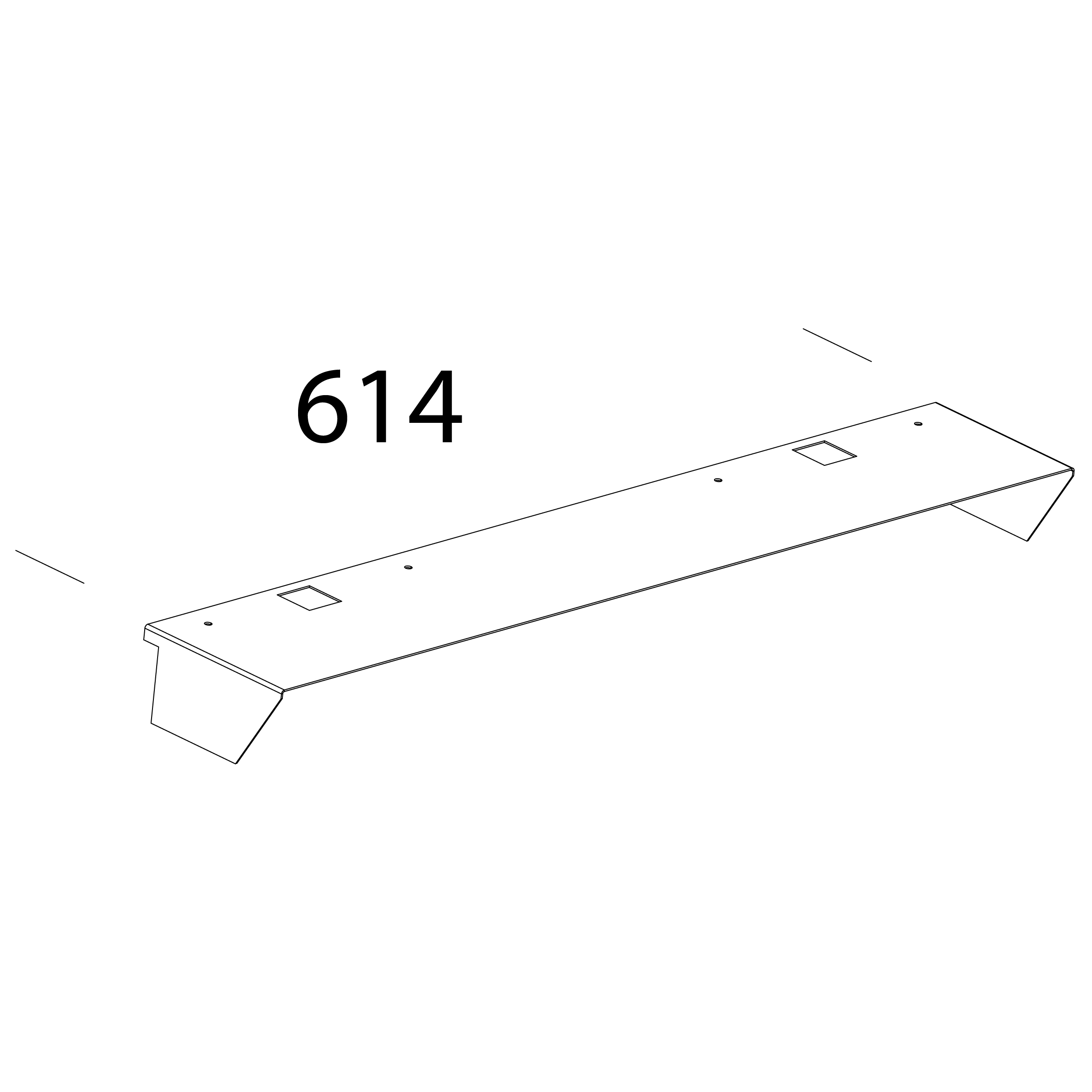 DISANO ILLUMINAZIONE - CONVOGLIATORE RADON 384 GRAFITE