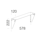 DISANO ILLUMINAZIONE - DEFLETTORE FORUM 2 3MOD. 483 RAL7021