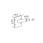 DISANO ILLUMINAZIONE - ATTACCO A PARETE 48 GREY 99770600