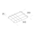 DISANO ILLUMINAZIONE - GABBIA PROTEZIONE RODIO LED 350 NERO 99790200