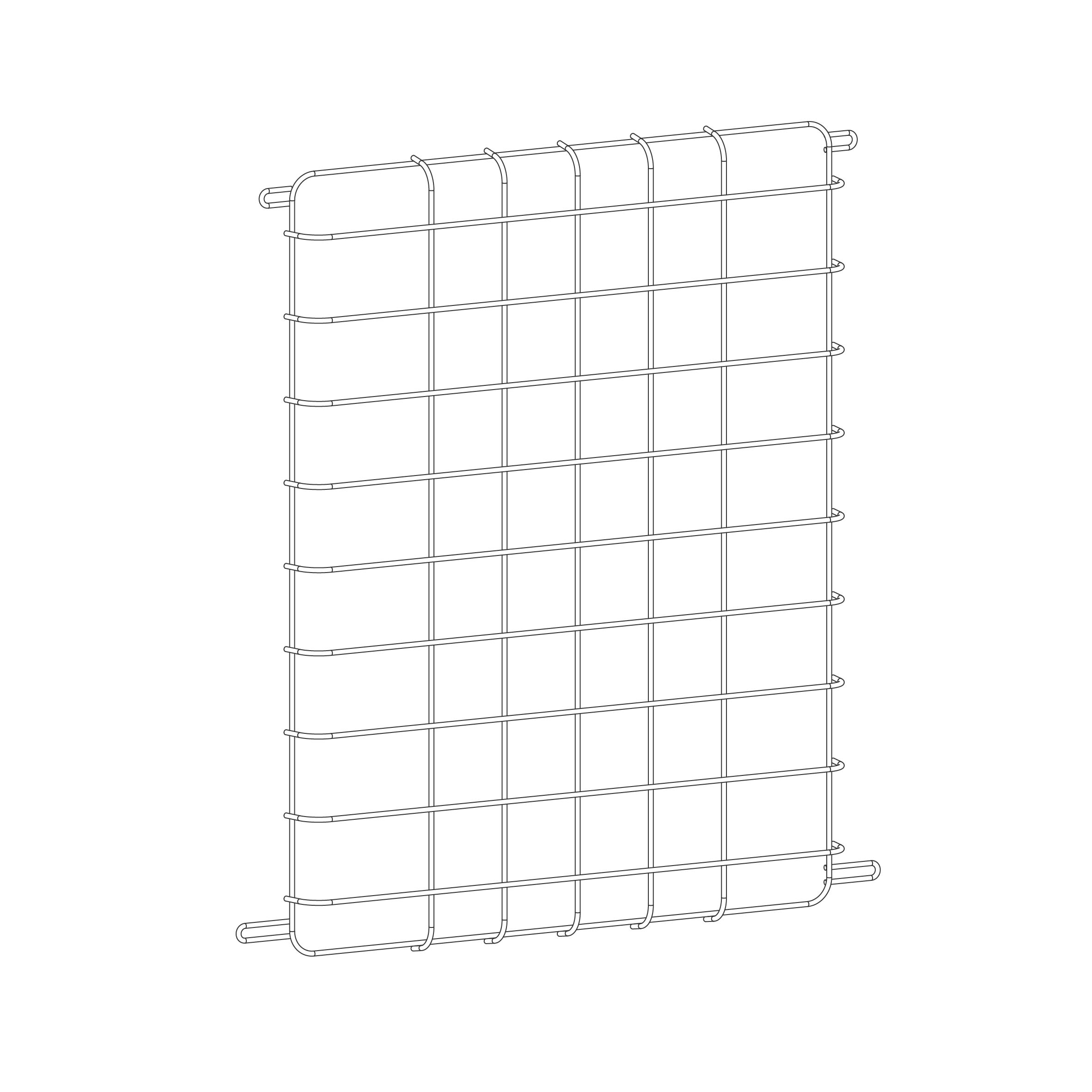 DISANO ILLUMINAZIONE - GABBIA PROTEZIONE CROMO LED 462 NERO