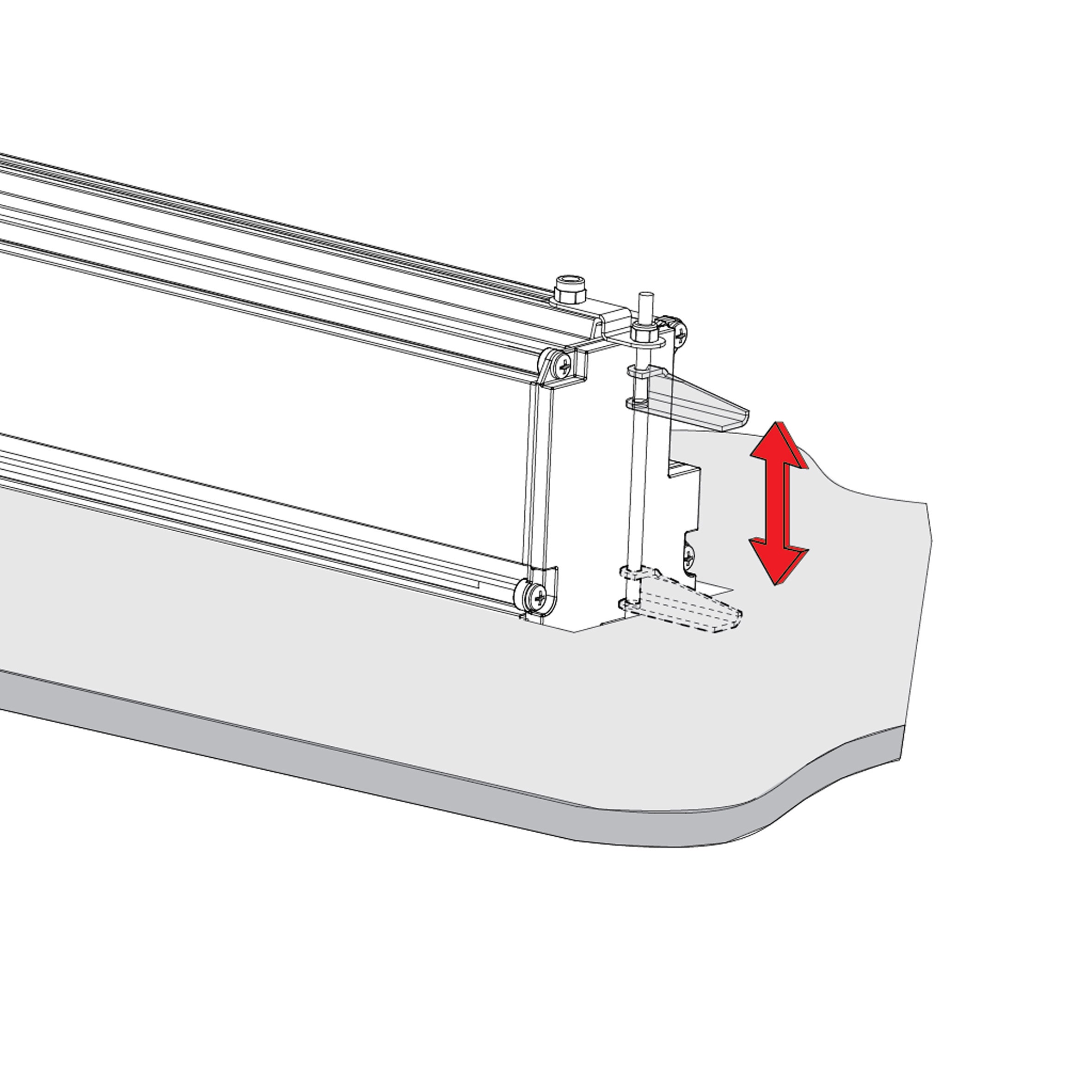 DISANO ILLUMINAZIONE - STAFFA INCASSO CONTROSOFF. 905 ZINCATA 99801300