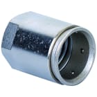 DKC EUROPE - Raccordo a innesto rapido tubo-filetto femmina INOX AISI 316L, diam. 63mm, filetto M63, IP67