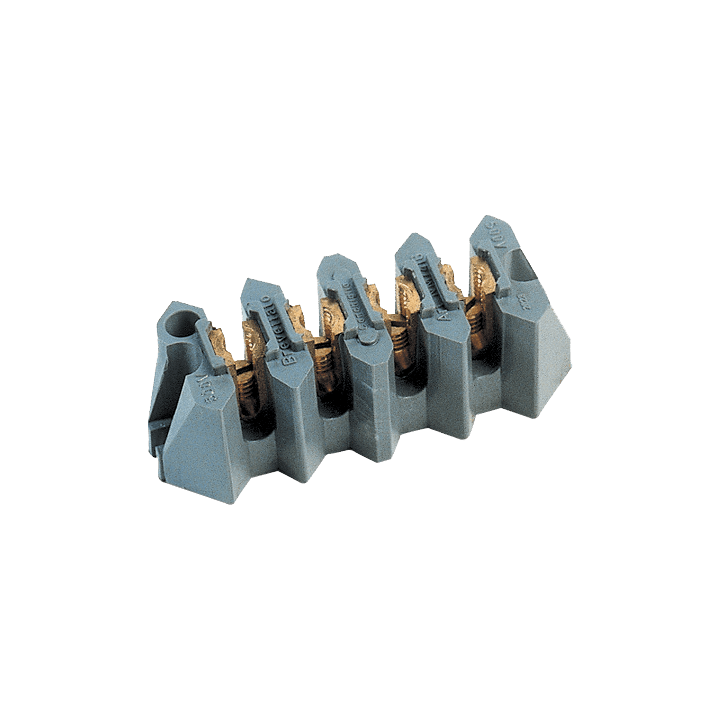 DKC EUROPE - Morsettiera nodale a 4 poli, sezione nominale 25 mmq, codice NM/425.