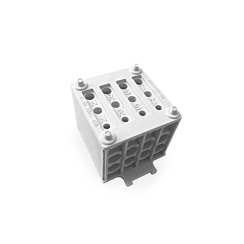 DKC EUROPE - Morsettiera multipla a 4 poli, 3 vie per polo, sezione nominale 16 mmq MPM/416 - 4X16MMQ.