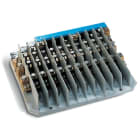 DKC EUROPE - Morsettiera lineare sezionatrice a 4 poli, 3 vie per polo, sezione nominale 95 mmq MSMT/3100/B BT. 017423179