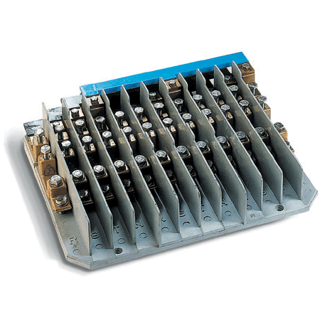 DKC EUROPE - Morsettiera lineare sezionatrice a 4 poli, 3 vie per polo, sezione nominale 95 mmq MSMT/3100/B BT.