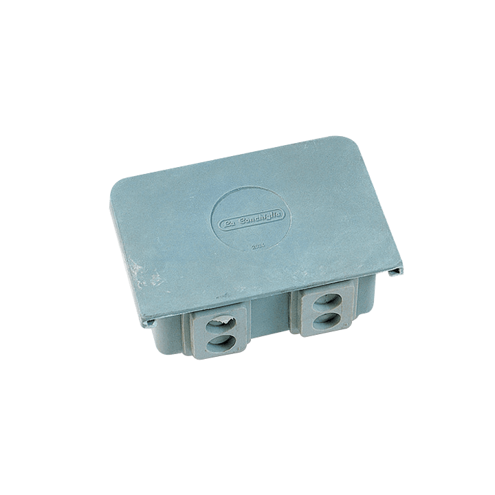 DKC EUROPE - Serie ASV - Cassetta di derivazione in vetroresina vuota, dimensioni 78 x 115 mm ASV6 CASSETTA DERIV.RESIN