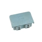 DKC EUROPE - Serie ASV - Cassetta di derivazione in vetroresina vuota, dimensioni 78 x 115 mm ASV6 CASSETTA DERIV.RESIN