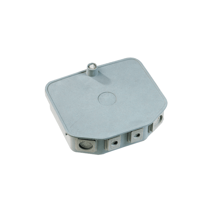 DKC EUROPE - Serie ASV - Cassetta di derivazione in vetroresina vuota, dimensioni 173 x 200 mm ASV16 cassetta deriv.resin.