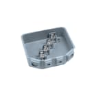 DKC EUROPE - Serie ASV - Cassetta di derivazione in vetroresina equipaggiata, morsett. 4P 16 mmq, dim. 173x200 mm ASV16/A CASSETTA DERIV.RESIN.