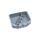 DKC EUROPE - Serie ASV - Cassetta di derivazione in vetroresina equipaggiata, morsett. 4P 16 mmq, dim. 173x200 mm ASV16/A CASSETTA DERIV.RESIN.