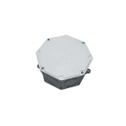 DKC EUROPE - Serie UPM Cassetta di derivazione in plastica vuota, dimensioni 183 x 183 mm UPM25 Cassetta derivazione plastica.