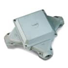 DKC EUROPE - Cassetta di derivazione in vetroresina vuota con 3 raccordi a cono e 1 portina chiusa, dimensioni 466x362x129 mm, VQ-VQH Serie. VQH70/13 Cassetta di derivazione in plastica.