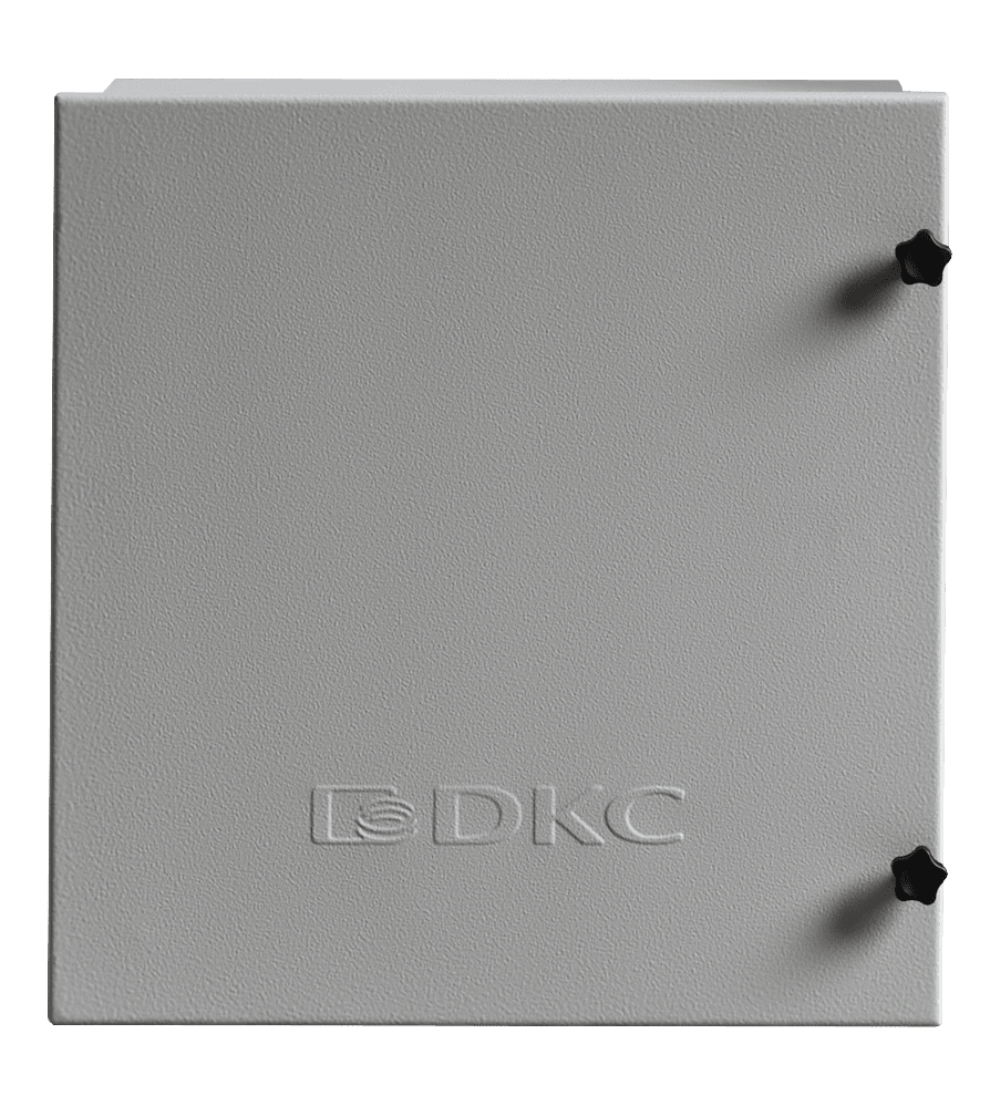 DKC EUROPE - Serie RP-CROSS Cassetta in acciaio a parete/piedistallo 440x490x245mm RPH25CR/40