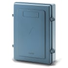 DKC EUROPE - Cassetta di derivazione a parete in alluminio RP1000, dimensioni 389x636x137 mm.