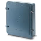 DKC EUROPE - Cassetta di derivazione a parete in alluminio RP250, dimensioni 417 x 407 x 153 mm.