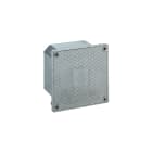 DKC EUROPE - Serie PP - Pozzetto in alluminio da incasso/parete, IP55, dimensioni 98 x 98 x 56 mm (BxAxP) PP3 Cassetta derivazione in alluminio