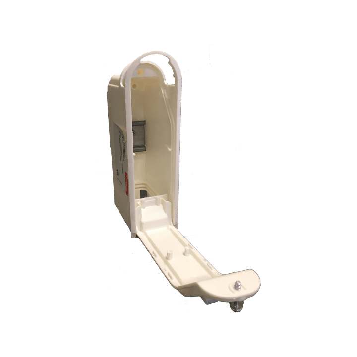 DKC EUROPE - Morsettiera da incasso palo vuota, feritoia 45x186 mm MVV/00/DIN - Serie MVV/MORSETT. DA INCASSO.