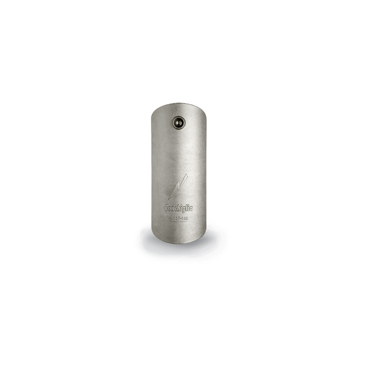 DKC EUROPE - Serie SMR - Portello in alluminio per palo diametro 127-140 mm, feritoia 81x202 mm, Portello Palo Illum SMR/127-140. 052800042