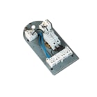 DKC EUROPE - Acc. per Serie SCF - Piastra equipaggiata con morsettiera 4 poli, sez. nominale 25 mmq e 2 portafusibili PSC/F3/80 porta apparecchi.