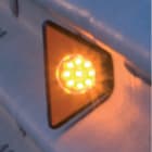 DKC EUROPE - Segnalatore Guard Rail unidirezionale Serie LSG, attacco con staffa, 330cd, 48Vac MIT, codice LSG/330/GR/SF.