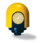 DKC EUROPE - Segnalatore pedonale per palo, attacco a sospensione, 1 lampada a led colore giallo/blu LSP35/GB/S.