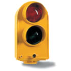DKC EUROPE - Segnalatore semaforo a due luci SCB2/S2S/F con lenti rossa-verde, diametro tubo 1,5 pollici.
