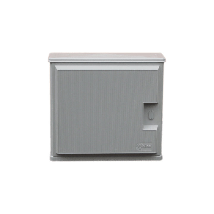 DKC EUROPE - Serie CV4M - Armadio in vetroresina a 1 vano, per GDM trifase fino a 30 KW, conf. ENEL DS4559