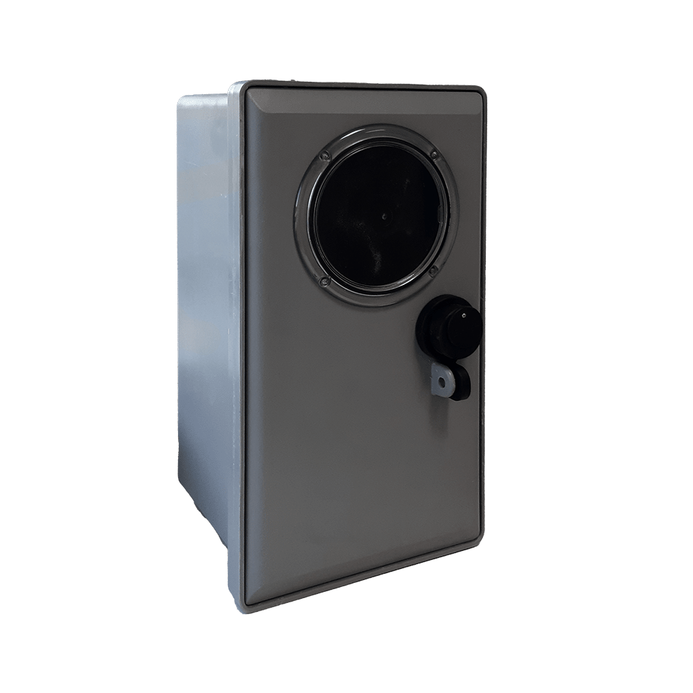 DKC EUROPE - Serie CPMI - Cassetta per GDM monofase con oblò, serratura chiave cfr Enel Napoli CPMY/CO-UNA ARMADIETTO VETRORES.