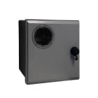 DKC EUROPE - Serie CPTI - Cassetta trifase con oblò e serratura, cfr Enel Napoli. Armadietto vetrores.